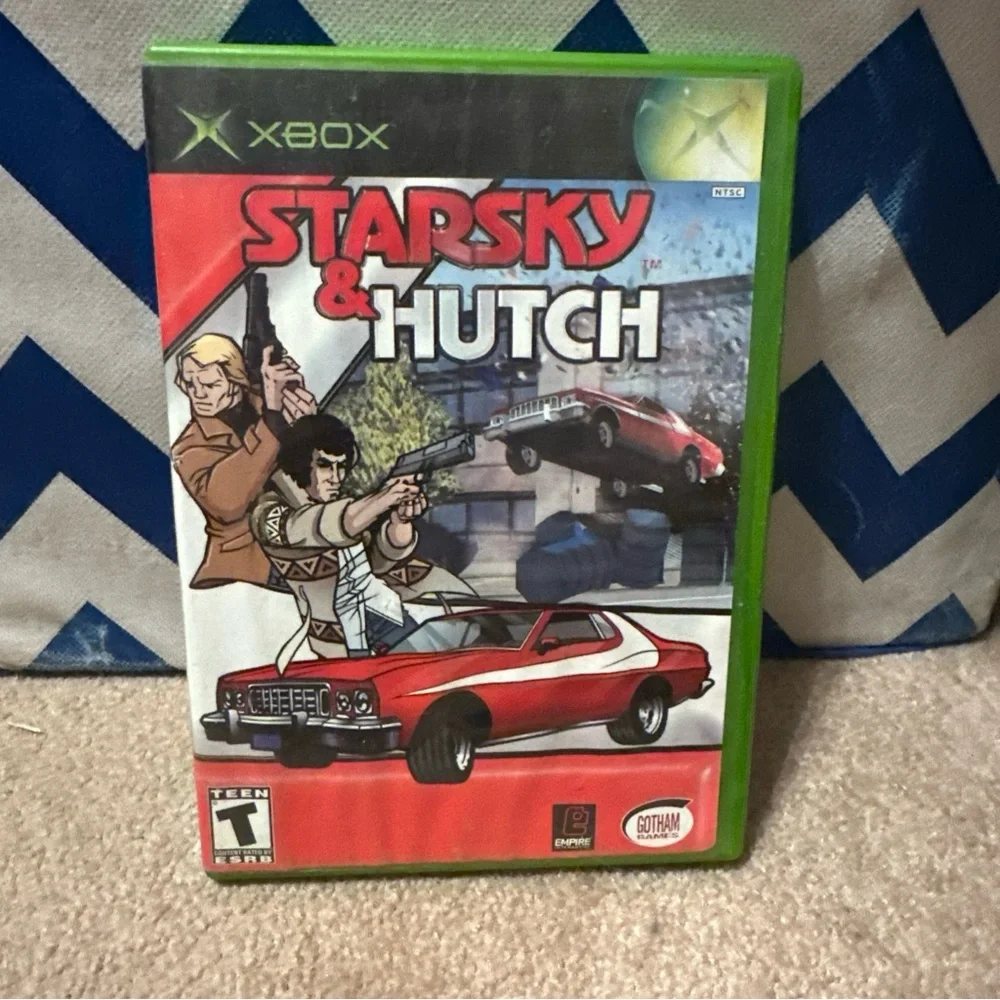 Starsky & Hutch (Microsoft Original Xbox, 2003) COMPLETE‎ RATED T GOTHAM GAMES
